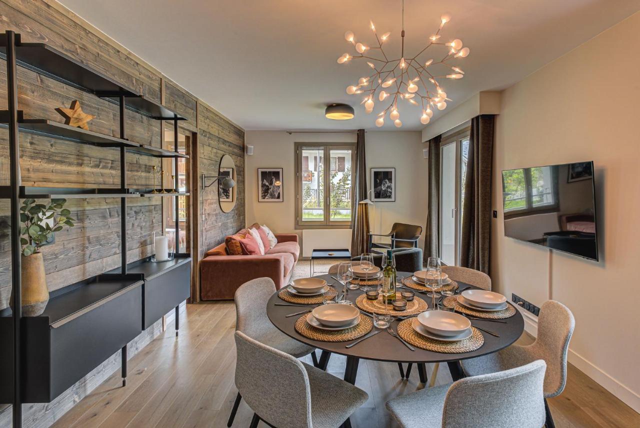 White Pearl A05 Modern Apartment Chamonix Alpes Travel Sleeps 4 To 6 Екстериор снимка